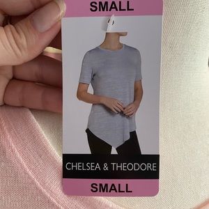 Chelsea & Theodore NWT pale pink top.